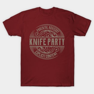 Knife Party Vintage Ornament T-Shirt